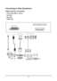 Page 2424
Connecting to Video Equipment
Cable used for connection
• Video Cable (BNCx3,  BNCx1)
•  DVI Cable
•  SDI Cable
•  HDMI Cable 
IN OUT
SDI
H
V
RGB
LAN
RS-232
HDMI
DVI-D B/PbG/YR/Pr
WIRED REMOTETRIGGER
SDI in
B/Pb
Digital Output
(HDCP compatible) Component Video Output
(B/Pb     G/Y    R/Pr)
SDI Out HDMI Output
G/YR/Pr
DigitalHDMI
Blu-ray Player Component Video output equipment
(Such as high-definition TV source)  