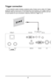 Page 2626
Trigger connection
If your projection system includes a projector screen. Screen cover or other 12V Trigger 
equipment, please connect such device/equipment to the projector’s 12V Trigger output as 
illustrated. After you have done so, your screen will lower automatically whenever you turn 
on your projector for your convenience. (Maximun 200mA for Trigger1 or 2)
HDMI IN VGA ING/YB/PbR/Pr
RS-232C
HDBaseT1 2R/C IN
12V Trigger OUTY
IN
OUT
3G-SDI  