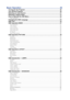 Page 4Basic Operation .......................................................................... 30
Turning On the Projector ......................................................................................... 30
Turn Off the Projector  .............................................................................................. 30
Selecting an Input Source  ....................................................................................... 31
Selecting a Aspect Ratio...