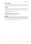 Page 45
10. GLOSSARY
45

sRGB(Standard RGB)
"International Standard for Red, Green, and Blue color space" A color space was deﬁned with the aim 
of the color matching between applications and hardware devices, such as monitors, scanners, printers 
and digital cameras. As a standard default space, sRGB allows Internet users to closely match colors.
Temperature
Color Temperature is a method to measure the white color tone, generally indicated in degrees Kelvin. 
At high temperatures the white tone appears...