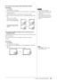 Page 27
25Chapter 3  Settings and Adjustment

NOTE
•  Touch  to display the Sub-
Window display again.
■  To switch the input signal for Main Window/Sub-Window
[Procedure]
(1)  Touch 
.
The Input Selection menu appears.
(2)  Trace the slide bar left and right to select / 
and tap the slide bar.
The Input Selection menu for / appears.
(3)  Trace the slide bar left and right to select the input signal and tap the slide bar.
The input signal is changed.
[Input selection for Main Window]Ex.: PC 1→PC 2 for Main...