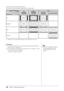 Page 30
28Chapter 3  Settings and Adjustment

The screen sizes and kinds are shown below.
The available setting value differs depending on the input signal.
Input signal:Aspect ratio 
(Format)
Screen size
4:3  
(480i/480p/ 
576i/576p)
Letterbox*  
(480i/480p/ 
576i/576p)
16:9
(480i/480p/ 
576i/576p)(1080i/720p/1080p)
4:3−
Letterbox−
16:9
16:9 Full−−−
*  Letterbox shows a 4:3 screen display keeping the vertical and horizontal ratio of 16:9.
[Procedure]
(1)  Choose the  icon in the Setting menu and tap the slide...