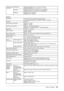 Page 2727Chapter 5  Reference
Environmental 
ConditionsTemperature
Operating temperature: 5 °C - 35 °C (41 °F - 95 °F)
Storage temperature: –20 °C - 60 °C (-4 °F - 140 °F)
Humidity Operating humidity: 20% - 80% R.H. (no condensation)
Storage humidity: 10% - 80% R.H. (no condensation)
Pressure Operating: 700 to 1,060 hPa
Storage: 200 to 1,060 hPa
S1721-X
LCD Panel 17-inch (43 cm) TFT color LCD with hard coating
Viewing angle: Horizontal 178°, Vertical 178° (CR: 10 or more)
Dot Pitch 0.264 mm 
Horizontal Scan...