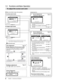 Page 10
8Chapter 1  Overview and Features

1-3  Functions and Basic Operation
To adjust the screen and color
1  Screen Adjustment 
(Automatic Adjustment)
● To adjust flickering and position  
[Screen] ………………………………see page 12
●  To adjust color gradation automatically  
[Range]  ………………………………see page 14
Page 12
Analog input only
2  Screen Adjustment 
(Advanced Adjustment)
[At digital signal input][At analog signal input]
●  To eliminate vertical bars [Clock*] …see page 13
●  To remove flickering or blurring...