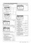 Page 11
9Chapter 1  Overview and Features

Information
● To check settings, usage time, etc. [Information]
Page 23
To make useful settings/adjustments
Power-save Settings
●  To set monitor power-saving  
[VESA DPMS/DVI DMPM]
Page 19
 Adjustment menu (Refer to page 10 for operation)
[At analog signal input]
[At digital signal input]
Set the off timer
●  To set monitor power-off time  
[Off Timer] ……………………………
see page 18
Change the screen size
●  To change screen size  
[Screen Size]  ………………………see page 20
●  To...