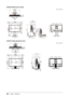 Page 42
Chapter 5  Reference

SW/SW	(EZ-UP	stand)
unit : mm (inch)
53.8  (2.12)85(3.35)
298.1(11.7)333(13.1)
17.5(0.69)
17.6(0.69)511(20.1)475.8(18.7)17.6(0.69)
100(3.9)
100(3.9)
205.5(8.1)205.5(8.1)
116.5(4.6)
116.5(4.6)
φ272(10.7)
129.3(5.1)
172°172°
605.5(23.8)516.5(20.3)
25°
(208.5)(220)
536.5(21.1)
183.5(7.2)
64.3(2.53)279.9(11)
13.4(0.53)185(7.3)
351.5(13.8)
350(13.8)
165(6.5)
27.5(1.08)307.5(12.1)
481.5(1.9)
94.5(3.72)
90°
17.5(0.69)
SWIVEL
PIVOT...