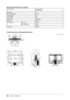 Page 36
34Chapter 5  Reference

Main default settings (factory settings)
Auto EcoViewOff (EV2411W)On (S2402W)
Smoothing3
FineContrast Mode Custom
PowerManagerOn
Input SignalAuto
Screen SizeFull Screen
Off TimerDisable
Menu SettingsMenu SizeNormal
Menu Off Timer45 sec
Language English
Outside Dimensions (Height adjustable stand)
566(22.3)520.4(20.5)
326(12.8)367(14.4)
168(6.6)
35°
208.5(8.2)
40°
287.5(11.3)
22.8(0.9)22.8(0.9)
20.5(0.81)
20.5(0.81)
56.385
100(3.9)
133.5(5.3)182.4(7.2)8(0.31)
14.6(0.57)...