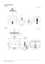 Page 4242Chapter 6  Reference
Outside Dimensions
SX2262W
PIVOT
SWIVEL
355 (13.00)
36.2 (1.43)
172°
172°
53.8 (2.12)85 (3.35)
333 (13.01)
298.1 (11.07)
17.45 (0.69)
511 (20.01)17.6 (0.69)
521.5 (20.05)
17.45 (0.69)
φ220 (7.9)
90°
475.8 (18.07)
188.5 (7.04)
235.5 (9.03)
256 (10.01)
9.5 (0.37)
411.1 (16.02)
30°
324.1 (12.08)
181 (7.01)
240.5 (9.05)
347.5 (13.07)
235 (9.03)
100 (3.09)
100 (3.09)
205.5 (8.01) 205.5 (8.01)116.5 (4.06)
116.5 (4.06)
610.5 (24.00)
99.5 (3.92)
564.2 (22.02)
249 (9.08)
285 (11.02)
481.5...