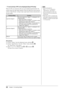 Page 24
22Chapter 3  Connecting Cables

● To set priority of PC to be displayed [Input Priority]
When two PCs are connected, either one can be displayed preferentially. The 
monitor senses the input signal regularly. When the signal that is given priority 
with the  setting is input, signal input switches automatically to 
the prior signal.
Priority settingFunction
1
Input from Signal 1
The input signal from “Signal 1” is displayed in the following cases.
•  When the monitor is turned on.
•  When the PC for the...