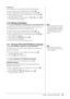 Page 21
19Chapter 2  Settings and Adjustments

Translucent
Set the transparency for menu display using the following procedure.
(1)  Choose  from the Adjustment menu, and press 
.
(2)  Choose  from the  menu, and press 
.
(3)  Choose  from the  menu, and press 
.
The  menu appears.
(4)  Adjust the transparency for menu display with  or , and press .
The transparency setting is completed.
2-10  Setting Orientation
● To set the orientation of the Adjustment menu [Orientation]
This function allows you to change...