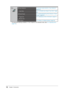 Page 1212Chapter﻿1﻿Introduction
ToolsInput﻿Selection“ To ﻿ set ﻿ input ﻿ signal ﻿ selection ﻿ “Input ﻿ Selection”” ﻿
(p

age ﻿ 39)
Input﻿Skip“ 3-9. ﻿ To ﻿ Disable ﻿ Input ﻿ Signal ﻿ “Input ﻿ Skip”” ﻿ (page ﻿
2

8)
Mode﻿Preset“ 3-1. ﻿ Enabling/Disabling ﻿ Mode ﻿ Selection ﻿ “Mode ﻿
Pr

eset”” ﻿ (page ﻿ 23)
Signal﻿Info“ 6- 4. ﻿ Displaying ﻿ monitor ﻿ information” ﻿ (page ﻿ 41)
Monitor﻿Info
All﻿Reset“ 3-10. ﻿ Return ﻿ To ﻿ Default ﻿ Setting” ﻿ (page ﻿ 28)
*
﻿
T

he
﻿
adjustment/settings ﻿ available ﻿ on ﻿ “Color”...