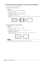 Page 2424Chapter﻿2﻿Adjusting﻿ Screens
4. Choose “Screen” from the Setting menu to perform advanced adjustments.
Adjust the clock, phase and position, in this order.
 ●To eliminate vertical bars “Clock”
Procedure
1.
 
C
 hoose “Clock” in the “Screen” menu, and press 
.
The “Clock” menu appears.
2. Adjust the clock with  or  to eliminate vertical bars.
Press  or  slowly so as not to miss the adjustment point.
3. Press  to exit the adjustment.
When blurring, flickering or bars appear on the screen after...