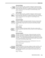 Page 40OPERATION
VistaPro 2000 Users Manual3-19
Horizontal Margin
Moves the image left or right, essentially by displacing it with the left margin
amount you specify. When adjusted as far as possible to either side, the image
aligns with the edge without loss or wrapping to the opposite side. Note that the
margin is limited by the size of the image set in Horizontal Display, below.
Range: 0-240 pixels
Vertical Margin
Moves the image up or down, essentially by displacing it with the top margin
amount you...