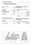 Page 216NL 43 TECHNISCHE EIGENSCHAPPEN 
9.TECHNISCHE EIGENSCHAPPEN 
Elektrische installatie....................... 12 V
Accu............................................. 18 Ah
Voorbanden.............................. 11 x 4-4
Achterbanden............................15 x 6-6
Bandenspanning voor ..................1,5 bar
Bandenspanning achter............... 1,0 bar
Totaal gewicht .................. 159 ÷ 168 kg
Binnendiameter (minimum diameter
van de ongesneden oppervlakte)
..... 1,4 m...