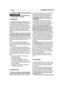 Page 51.2 NORMES GÉNÉRALES DE SÉCURITÉ
Lire attentivement
avant dutiliser la machine.
A) FORMATION
1)Lire attentivement les instructions. Se
familiariser avec l’utilisation correcte et les
commandes avant d’utiliser la machine.
2) Ne jamais permettre à des enfants ou à
des personnes qui ne se soient pas suffi-
samment familiarisées avec les instructions
d’utiliser la machine. La réglementation
locale peut fixer un âge minimum pour l’uti-
lisateur.
3)Ne pas utiliser la machine lorsque des
personnes,...