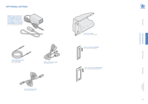 Page 54
CONTENTS
INTRODUCTION
INSTALLATION
OPERATION
FURTHERINFORMATION
OPTIONAL EXTRAS
Additional power adapter and country- specific power lead for X-DVIPRO local module, if powering via the USB port is not possible. In such cases, two power adapters are required for X-DVIPRO-MS2 local modules. Part number: PSU-IEC-5VDC-2.5A 
Rack mount chassisPart	number:	X-RMK-CHASSIS
Rack mount kit for X-DVIPROPart	number:	X-RMK-FASCIA
Rack mount kit for X-DVIPRO-MS2Part	number:	X-RMK-FASCIA-DUAL
HDMI to DVI-D video...