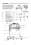 Page 55
Assembly
Remove entire contents of carton and 
check for parts inside the collection 
tank. Check each item against the 
Carton Contents List.  If any parts are 
missing or damaged please call 
1-800-469-4663 for replacement.A
C
D
F
GH
I
JK E
B
Blower Port
Handle
Collection Tank
Latch
Caster Assemblies
On/Off Switch
Power Head
Vacuum Port
Caster
Drain
Hose Storage Rack
Carton Content List 
Key       Description........................Qty.
A             Vac Assembly.........................1
B...