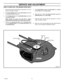 Page 31  
SERVICEANDADJUSTMENT 
HOWTOREPLACETHEMOWERDRIVEBELT 
1, 
2, 
3, 
4, Removethemowerhousing.SeetheinstructionsonHowTo 
RemoveTheMowerHousing. 
Pullthebeltretainerawayfromtheidlerpulleyandremove 
themowerdrivebelt(Figure35). 
Pullthebrakepadawayfromthejackshaftpulleyandremove 
themowerdrivebelt. 
NOTE:Replacethemowerdrivebeltwithanoriginal 
equipmentbeltpurchasedfromaSearsServiceCenter. 
Installthenewmowerdrivebelt.Pullthebrakepadaway 
fromthejackshaftpulley.Putthemowerdrivebeltaround...