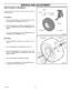 Page 34  
SERVICEANDADJUSTMENT 
HOWTOINSTALLTHEWHEELS 
Ifthewheelsmustberemovedforservice,makesuretheyare 
installedasfollows. 
FrontWheel 
1.Makesurethevalvestemistotheoutsideofthetractor.Slide 
thefrontwheelonthespindle(SeeFigure39). 
2.Fastenthefrontwheelwithwasherandcotterpin.Bendthe 
endsofthecotterpinaparttokeepthefrontwheelonthe 
spindle. 
3.Ifyourmodelhashubcaps,installthehubcaps.Makesure 
thewashersholdthehubcapsinplace. CotterPin 
Washer 
ValveStem Spindle 
FrontWheel 
Figure39 
RearWheel...