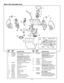 Page 32Motor Unit Assembly Parts
32
DNDN
UPUP
Brown
Wire(Down)
Contact
LIMIT SWITCH ASSY.
Grey
Wire
Yellow
Wire
(Up)
Contact
Center Limit
Contact
Drive
Gear
3
5
4
2
1
16
20
9A 18
619
10
13
17
15
1211
7
7
14
9B
9C
8
8
KEY PART
NO. NO. DESCRIPTION
1 41C5069 Chassis support bracket assy. kit
2 41A4208-2 Chain spreader
3 41A5658 Gear and sprocket assembly
Complete with:Spring washer,
thrust washer, retaining ring,
bearing plate, roll pins (2), drive
gear and worm gear, helical gear
w/retainer and grease
4 41A2817...