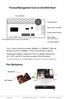 Page 6Thermal Manag emen t Card on t he RAI D Rack*
F an  Connectors
Overheat Bu zzer
F loppy P ower Connect or
A mbient  Detect T erminal
Temp. Se tting
(40 °C , 5 0°C , 6 0°C )
F an  Det ect Select ion
F
an,  T emperat ure and P ower LE D  Connectors
www.addonics.com Technical Support (M-F 8:30am - 6:00pm PST)    Phone: 408-453-6212  Email: www.addonics.com/support/query/
*The Thermal management card in the RR2035ASDES is pre-configured. This diagram is for reference only.
Port Multipliers
Dipswitch
SET...