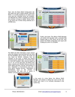 Page 7Phone: 408-453-6212Email: www.addonics.com/support/query/    6 