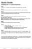 Page 3www.addonics.comTechnical Support (M-F 8:30am - 6:00pm PST)    Phone: 408-453-6212  Email: www.addonics.com/support/query/
Quick Guide
Installing the 1:11 optical duplicator
Step 1
Insert the 1:11 Blu-Ray / DVD Duplicator into standard 5.25” drive ba y.
Step 2
Connect the power cable from your  system to the SATA power connector.
Step 3
Connect  the  source  drive to the  source  SATA port  via SATA  cable  and  the target 
drives to the destination S ATA  port via SATA  cable.
 
Step 4
Screw the...