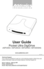 Page 1www.addonics.com
Technical Support
If you need any assistance to get your unit functioning properly, please have your 
product information ready and contact Addonics Technical Support at:
Hours: 8:30 am - 6:00 pm PST
Phone: 408-453-6212
Email: http://www.addonics.com/support/query/
v7.1.11
T E C H N O L O G I E S
User Guide
Pocket Ultra DigiDrive
(AEPUDDU  / AEPUDDU9  / AEPUDDSA  / AEPUDDSA9)         