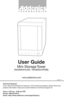 Page 1T E C H N O L O G I E S
User Guide
Mini  Storage Tower
(NA3MS4HU2B / NASMS4HPMB)
Technical Support
If you need any assistance to get your unit functioning properly, please have your 
product information ready and contact Addonics Technical Support at:
Hours: 8:30 am - 6:00 pm PST
Phone: 408-453-6212
Email: http://www.addonics.com/support/query/
v6.1.11
www.addonics.com         