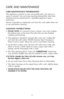 Page 14CARE AND MAINTENANCE
USER MAINTENANCE INFORMATION
This appliance contains no user serviceable parts. Do not try to
repair it yourself. Any servicing requiring disassembly other than
cleaning must be performed by a qualified appliance repair
technician. 
Always remember to unplug the unit from the wall outlet when not
in use and before cleaning.
CLEANING INSTRUCTIONS
•PLEASE NOTE:It is normal to have a brown ‘rice crust’ coating
the bottom layer of the Inner Pot when the rice has finished
cooking and...