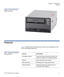 Page 17Chapter 1  Introduction
Features
LTO-5 Tape Drive User’s Guide3
Figure 2  Internal LTO-5 Full-
Height Tape Drive
Features
Ta b l e  1 describes the key performance features and capabilities of the 
LTO-5 Half-Height Tape Drive.
Table 1  Performance Features 
and CapabilitiesFeature Description
Cartridge memory Stores pertinent information about the 
media to enable fast cartridge loading
Chassis Shock damped and isolated
Data buffering 256 Mbytes for high performance
Head positioner Patented proprietary...