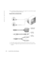 Page 4242Using CDs, DVDs, and Other Multimedia
www.dell.com | support.dell.com
8See Enabling the Display Settings for a TV on page 45 to ensure that the computer 
recognizes and works properly with the TV.
Composite Video and Standard Audio
1Turn off the computer and the TV and/or audio device that you want to connect.
2Connect the TV/digital audio adapter cable to the S-video TV-out connector on the 
computer.
TV/digital audio 
adapter cable
standard 
audio cable
composite 
video cable
G8011bk2.book  Page 42...