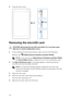 Page 143 Close the slot cover.
Removing the microSD card
CAUTION: Removing the microSD card while it is in use may cause 
data loss or result in application errors.
1 In the notification area at the bottom-right corner of the Windows 
desktop, tap 
 (Safely Remove Hardware and Eject Media).
NOTE: If you do not see Safely Remove Hardware and Eject Media , 
tap 
Show hidden icons to display all icons in the notification area.
2 Tap Eject SD Memory Card. A message appears confirming that the 
microSD card can be...