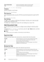 Page 130130| Understanding the Job Menus
❚Print PDF/TIFF / Print JPEG > Print Settings >
Collation
Specifies whether to sort the job.
❚Print PDF/TIFF > Print Settings >
PDF Password
Enter the password when you print a PDF file secured with password to open the PDF 
file.
❚Print PDF/TIFF / Print JPEG >
Save Settings
Tap   to save a variety of USB Direct Print features. And also use to create and edit 
custom tiles for USB Direct Print.
For details, see "Creating Your Custom  Tile" and "Editing Your...