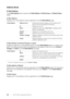 Page 182182| Dell™ Printer Configuration Web Tool
Address Book
E-Mail Address
The E-Mail Address  tab includes the E-Mail Address , E-Mail Group  and Default Setup  
pages.
E-Mail Address
Displays the e-mail address entries registered on the E-Mail Address  page.
E-Mail Address (Confirm/Change, Create)
Displays or edits the e-mail address entries on the  E-Mail Address page, or create a new 
entry. The following items are in the di alog box that appears when you click Confirm / 
Change  or Create on the  E-Mail...