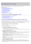 Page 60Management tools
This chapter introduces management tools provided  to  help you make  full use of your  machine.
This chapter includes:
Introducing useful  management tools
Using Embedded Web Service  (Dell 1130n  only)
Using the Printer  Status Monitor
Introducing useful  management tools
Using the printer settings utility
Firmware  update utility
Using the Unified Linux  Driver  Configurator
Introducing useful management tools
The  programs below  help you to  use your  machine conveniently.
Using...