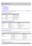 Page 56Specifications
This chapter includes:
Hardware  specifications
Environmental  specifications
Electrical  specifications
Print media specifications
The  specification  values are listed  below,  specification  are subject to  change  without  notice. See www.dell.com or
support.dell.com  for possible changes in information.
Hardware specifications
Item Description
Dimensions Height 275.8 mm  (10.9 inches)
Depth 409 mm  (16.1 inches)
Width 416 mm  (16.4 inches)
Weight Machine  with consumables 10.59 Kg...