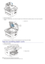 Page 1135. Open the scanner  lid.
6. Seize  the misfeed  paper, and  remove the paper from  the feed area by carefully  pulling  it  to  the right  using  both
hands.
1. scanner  lid
7. Close  the scanner  lid. Load the removed pages back  into the document feeder.
Tips for avoiding paper curls
1. Open the rear door.
2. Pull down  the pressure  lever on each  side.
1. Pressure lever
Keep  the rear cover opened  during printing.
Only use when  the printout has  more  than  20  mm  curl.
 