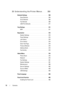 Page 1412Contents
20 Understanding the Printer Menus. . . . .  359
Defaults Settings . . . . . . . . . . . . . . . . . . . .  359
Copy Defaults
. . . . . . . . . . . . . . . . . . . .  359
Scan Defaults
. . . . . . . . . . . . . . . . . . . .  364
Fax Defaults
 . . . . . . . . . . . . . . . . . . . .  369
USB Print Defaults
 . . . . . . . . . . . . . . . . .  371
Tray Settings
. . . . . . . . . . . . . . . . . . . . . . .  371
MPF
. . . . . . . . . . . . . . . . . . . . . . . . .  371
Reports/List
 . . . . . ....