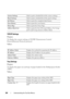 Page 330328Understanding the Tool Box Menus
TCP/IP Settings
Purpose:
To display the current settings of TCP/IP (Transmission Control 
Protocol/Internet Protocol) protocol.
Va l u e s :
Tray Settings
Purpose:
To display the paper size and type of paper loaded in the Multipurpose Feeder 
(MPF).
Va l u e s :
System SettingsClick to print a detailed list of the system settings.
Panel SettingsClick to print a detailed list of the panel settings.
Job HistoryClick to print the completed jobs history.
Error HistoryClick...