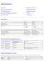 Page 57Specifications
OverviewOperating System  Support
Environmental  SpecificationsPrint Media  Guidelines
Noise Emissions LevelsMedia  Types  and  Sizes
Emulation, Compatibility, and  ConnectivityCables
MIB CompatibilityCertifications
Overview
Environmental Specifications
Noise Emissions Levels
The  following measurements were  made in accordance with ISO 7779 and  reported in conformance with ISO 9296.
 17201720dn
Base memory 16  MB32  MB
Maximum memory 144 MB160 MB
Connectivity
Parallel
USB
Parallel
USB...