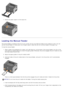 Page 637.  Extend the paper support on the output bin.
Loading the Manual Feeder
The  manual feeder  is located  at the front of your  printer and  can  only  feed one  sheet of print  media at a  time.  You  can
use the manual feeder  to  make  quick runs of paper types or sizes  that  are not currently loaded in the paper tray.
To load  the manual feeder:
1.  Place  a  sheet of the selected print  media,  print  side  facing  up, at the center of the manual feeder, but only  to  the
point  where its  leading...