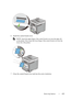 Page 407Removing Options405
FILE LOCATION:  C:\Users\fxstdpc-
admin\Desktop\30_UG??\Mioga_SFP_UG_FM\Mioga_SFP_UG_FM\section26.fm
DELL CONFIDENTIAL – PRELIMINARY 9/13/10 - FOR PROOF ONLY
6Install the control board cover.
 NOTE: Insert the upper hinge of the control board cover into the upper slit 
on the printer. Next, insert the lower hinge of the control board cover into the 
lower slit of the printer.
7Close the control board cover and turn the screw clockwise.
 