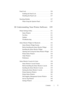 Page 13FILE LOCATION:  C:\Users\fxstdpc-
admin\Desktop\30_UG??\Mioga_SFP_UG_FM\Mioga_SFP_UG_FM\Mioga-
SFP-UGTOC.fm
Contents
11
Panel Lock . . . . . . . . . . . . . . . . . . . . . . . . . . . . . . . . . . .   326
Enabling the Panel Lock  . . . . . . . . . . . . . . . . . . . . . 326
Disabling the Panel Lock  . . . . . . . . . . . . . . . . . . . . 327
Resetting Defaults
 . . . . . . . . . . . . . . . . . .  327
When Using the Operator Panel
. . . . . . . . .  327
20 Understanding Your Printer Software. 329...