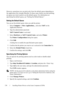 Page 138136Installing Printer Drivers on the Linux Computers (CUPS)
FILE LOCATION:  C:\Users\fxstdpc-
admin\Desktop\30_UG??\Mioga_SFP_UG_FM\Mioga_SFP_UG_FM\section12.fm
DELL CONFIDENTIAL – PRELIMINARY 9/13/10 - FOR PROOF ONLY
However, sometimes you can print only from the default queue depending on 
the application (for example Mozilla). In these cases, before you start printing, 
set queue you want to print to as the default queue. For information on 
specifying the default queue, see Setting the Default...