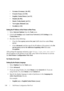 Page 148146Dell Printer Configuration Web Tool
•German (Germany) [de-DE]
•
French (France) [fr-FR]
•
English (United States) [en-US]
•
Danish [da-DK]
•Dutch (Netherlands) [nl-NL]
•
Norwegian (Bokmal) [no]
•
Swedish [sv-SE]
Setting the IP Address of the Printer to Non-Proxy
1Select Internet Options from the To o l s menu.
2Click LAN Settings under Local Area Network (LAN) Settings in the 
Connections tab.
3Do either of the following:
• Clear the 
Use a proxy server for your LAN check box under Proxy 
server
.
•...