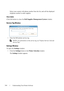 Page 346344Understanding Your Printer Software
FILE LOCATION:  C:\Users\fxstdpc-
admin\Desktop\30_UG??\Mioga_SFP_UG_FM\Mioga_SFP_UG_FM\section20.fm
DELL CONFIDENTIAL – PRELIMINARY 9/13/10 - FOR PROOF ONLY
Select your country with phone number from the list, and call the displayed 
telephone number to order supplies.
Close button
Click this button to close the Dell Supplies Management System window.
Service Tag Window
1Enter the Dell printer service tag.
 NOTE: For information on the service tag, see Express...