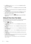 Page 334332Copying
FILE LOCATION:  C:\Users\fxstdpc-
admin\Desktop\30_UG??\Mioga_AIO_UG_FM\Mioga_AIO_UG_FM\section18.fm
DELL CONFIDENTIAL – PRELIMINARY 9/13/10 - FOR PROOF ONLY
3Press  button until Defaults Settings is highlighted, and then 
press the   
(Set) button.
4Ensure that Copy Defaults is highlighted, and then press the   (Set) 
button.
5Press   button until the desired menu item is highlighted, and then press 
the  
(Set) button.
6Press   or   button until the desired setting is highlighted or enter...