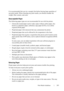 Page 265Print Media Guidelines263
FILE LOCATION:  C:\Users\fxstdpc-
admin\Desktop\30_UG??\Mioga_AIO_UG_FM\Mioga_AIO_UG_FM\section14.fm
DELL CONFIDENTIAL – PRELIMINARY 9/13/10 - FOR PROOF ONLY
It is recommended that you try a sample first before buying large quantities of 
any print media. When choosing any print media, you should consider the 
weight, fiber content, and color.
Unacceptable Paper
The following paper types are not recommended for use with the printer:
• Chemically treated paper used to make copies...