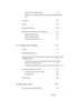 Page 9FILE LOCATION:  
C:\Users\fxstdpc-admin\Desktop\30_UG??\Mioga_AIO_UG_FM\Mioga_AIO
_UG_FM\Mioga-AIO-UGTOC.fm
Contents
7
Selecting Pre-Punched Paper . . . . . . . . . .  264
Printing on a Letterhead (Pre-Printed and Pre-Punched Paper)
 
265
Envelopes. . . . . . . . . . . . . . . . . . . . . . . . . . . . . . . . . . . .   267
Labels. . . . . . . . . . . . . . . . . . . . . . . . . . . . . . . . . . . . . . .   268
Storing Print Media . . . . . . . . . . . . . . . . . . . . . . . . . . . .   269
Identifying...